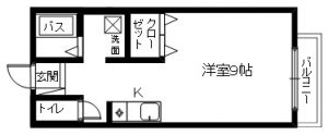 カサブランシェ　間取り