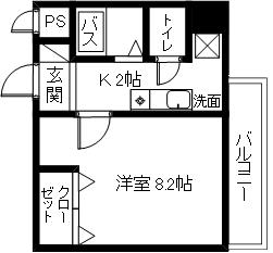 郁文館Ⅱ間取り