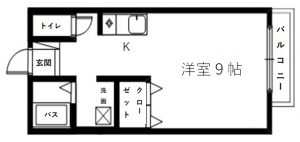 カサブランシェ間取　101