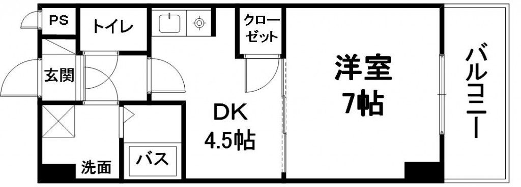 ハイライズ南草津　間取り