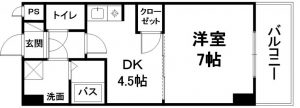 ハイライズ南草津　間取り