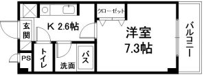 ひまわり壱番館　間取り（05　07　10号）