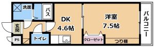 山手Ⅱ　間取り